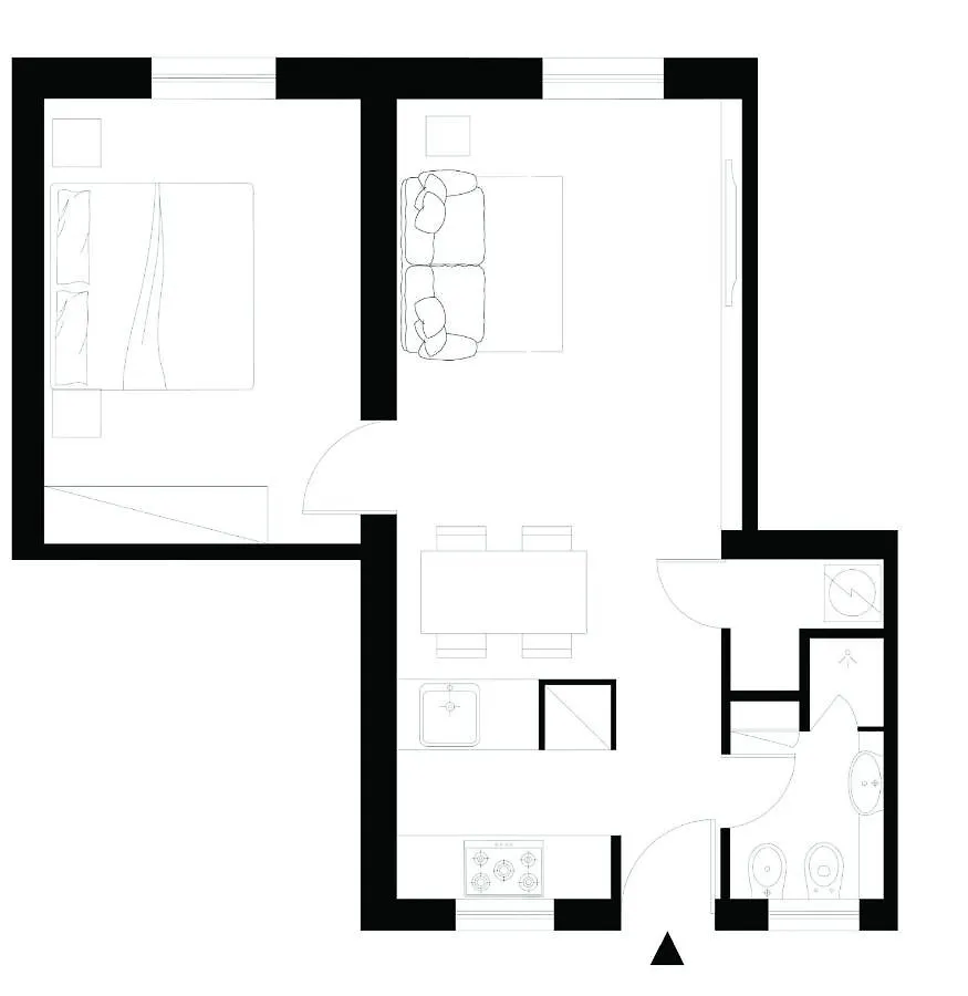 The Best Rent - Lovely One-Bedroom Apartment In Moscova 밀라노 0*,